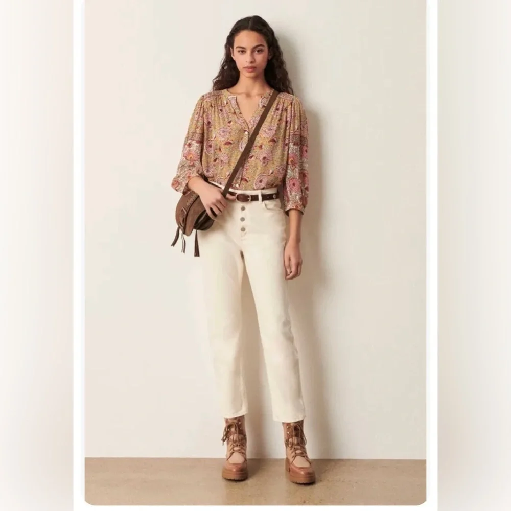 ba&sh Amber High Waisted Jeans SZ 4